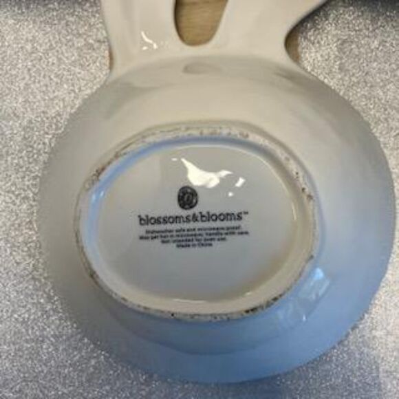 Easter Blossoms and Blooms Bunny Rabbit Nesting Candy Snack Bowls Set of 3 EUC - Picture 4 of 7